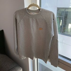 [NWOT] Ganni Croissant sweatshirt